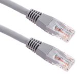 Cable de red ethernet RJ45 LSHF UTP Cat.6 gris 15 m - HF06900 - 01