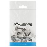 Pack de 20 unidades enchufe RJ45 de 8 clavijas cat.5E FTP de 8 pin de Lanberg PLS-5020EZ - RP16600 - 05