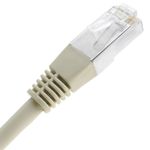 Cable de red ethernet Cat. 5e FTP de 3 m de color gris - RQ05500 - 04