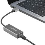 Adaptador ethernet USB-A a RJ45 1Gbps Natec Cricket NNC-1924 - NT38700 - 02