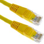 Cable de red ethernet Cat. 5e UTP de 2 m de color amarillo - RL03400 - 03