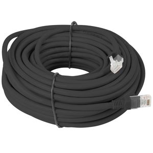 Cable de red ethernet Cat. 6 UTP de 20 m de color negro PCU6-10CC-2000-BK