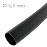 Tubo termoretráctil negro de 3,2 mm en bobina de 15 m - HA05300 - 03