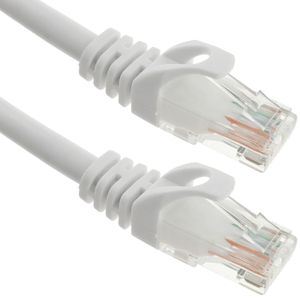 Cable de red ethernet Cat. 6a UTP de 2 m de color blanco