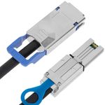 Cable MiniSAS SFF-8088 a CX4 SFF-8470 de 10 Gigabit de 2m - FZ07200 - 05