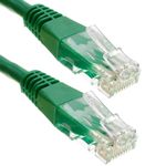 Cable de red ethernet Cat. 6 UTP de 2 m de color verde - RJ02400 - 01