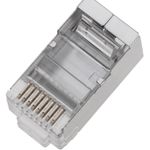 Conector FTP Cat.6 RJ45 macho para crimpar a cable 100-pack - RH01600 - 04