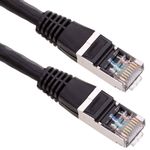 Cable de red ethernet Cat. 6 FTP de 0,5 m de color negro - RU04200 - 03