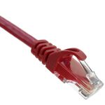 Cable de red ethernet LAN UTP RJ45 Cat.6a rojo 25 cm - LJ00100 - 06