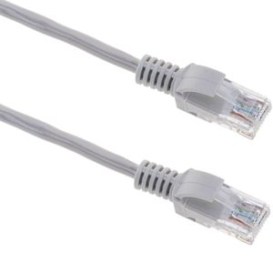 Cable de red ethernet Cat. 5e UTP de 30 m de color gris