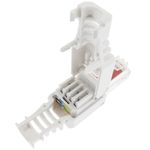 Conector UTP Cat.6 RJ45 macho con crimpado automático - RH01000 - 03