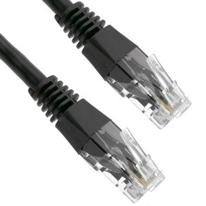 Cable de red ethernet Cat. 6 UTP de 2 m de color negro