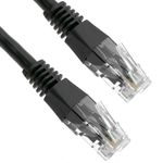Cable de red ethernet Cat. 6 UTP de 2 m de color negro - RJ04400 - 01