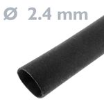 Tubo termoretráctil negro de 2,4mm en bobina de 3m - FN05200 - 03