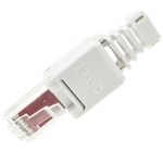 Conector UTP Cat.6 RJ45 macho con crimpado automático - RH01000 - 07
