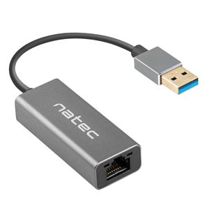 Adaptador ethernet USB-A a RJ45 1Gbps Natec Cricket NNC-1924