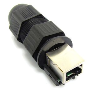 Keystone RJ45 hembra a RJ45 hembra Cat.6 UTP con protección IP68