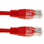Cable de red ethernet Cat. 5e UTP de 3 m de color rojo - RL00500 - 04