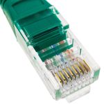 Cable de red ethernet Cat. 5e UTP de 0,5 m de color verde - RL02200 - 02