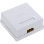 Caja de superficie de 2 RJ45 Cat.6 UTP - RI04200 - 05
