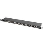 Patch panel 19" de 24 RJ45 Cat.5E FTP 0.5U Lanberg PPS5-0024-B - RD11000 - 05