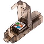 Conector UTP Cat.6 RJ45 macho crimpado automático pack 6 unidades - RC15000 - 05