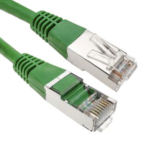Cable de red ethernet Cat. 6 FTP de 0,5 m de color verde