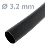 Tubo termoretráctil 2:1 LSHF negro de 3,5mm bobina 3m - HA01300 - 03