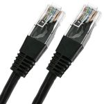 Cable de red ethernet Cat. 5e UTP de 1 m de color negro - RL04300 - 05