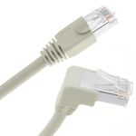Cable de red de categoría 6 Cat.6 RJ45 acodado-recto FTP 24AWG LAN de 2 m - RJ09800 - 01