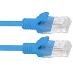 Lanberg cable de red ethernet UTP Cat. 5e 0,5m azul - RL11200 - 04