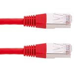 Cable de red ethernet Cat. 6 FTP de 3 m de color rojo - RU00500 - 04