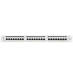 Patch panel 19" blanco de 24 RJ45 CAT.6 FTP 1U Lanberg PPS6-1024-S - RD12200 - 01