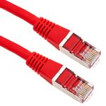 Cable de red ethernet Cat. 6 FTP de 3 m de color rojo - RU00500 - 03