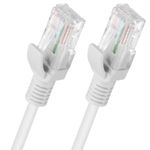 Cable de red ethernet Cat. 5e UTP de 0,25 m de color gris PCU5-10CC-0025-S - RL15100 - 05