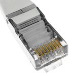 Cable de red ethernet Cat. 6 FTP de 0,5 m de color blanco - RY03200 - 03