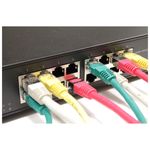 PoE Inyector Hub IEEE802.3af 10/100 Mbps 8-Port Rack 19 - RA06200 - 08