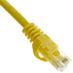 Cable de red ethernet Cat. 6a UTP de 2 m de color amarillo - LJ03400 - 02
