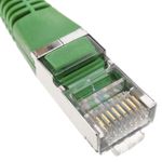 Cable de red ethernet Cat. 6 FTP de 0,25 m de color verde - RU02100 - 02