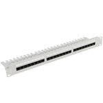 Patch panel 19" blanco de 24 RJ45 CAT.6a UTP 1U Lanberg - RD14800 - 01