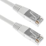 Cable de red ethernet Cat. 6 FTP de 0,5 m de color blanco - RY03200 - 01