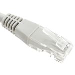 Cable de red ethernet Cat. 6 UTP de 7m de color gris - RJ07700 - 01