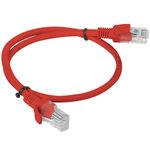 Cable de red ethernet Cat. 6 UTP de 0,5 m de color rojo PCU6-10CC-0050-R - RJ10200 - 02