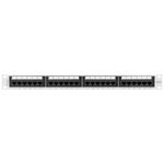 Patch panel 19" blanco de 24 RJ45 CAT.6A UTP 1U Lanberg PPUA-1024-S - RD12600 - 04