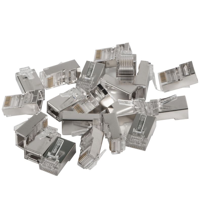 Pack de 20 unidades conector RJ45 Cat 5E FTP 8P8C de Lanberg PLS-5020 - RP16100 - 01