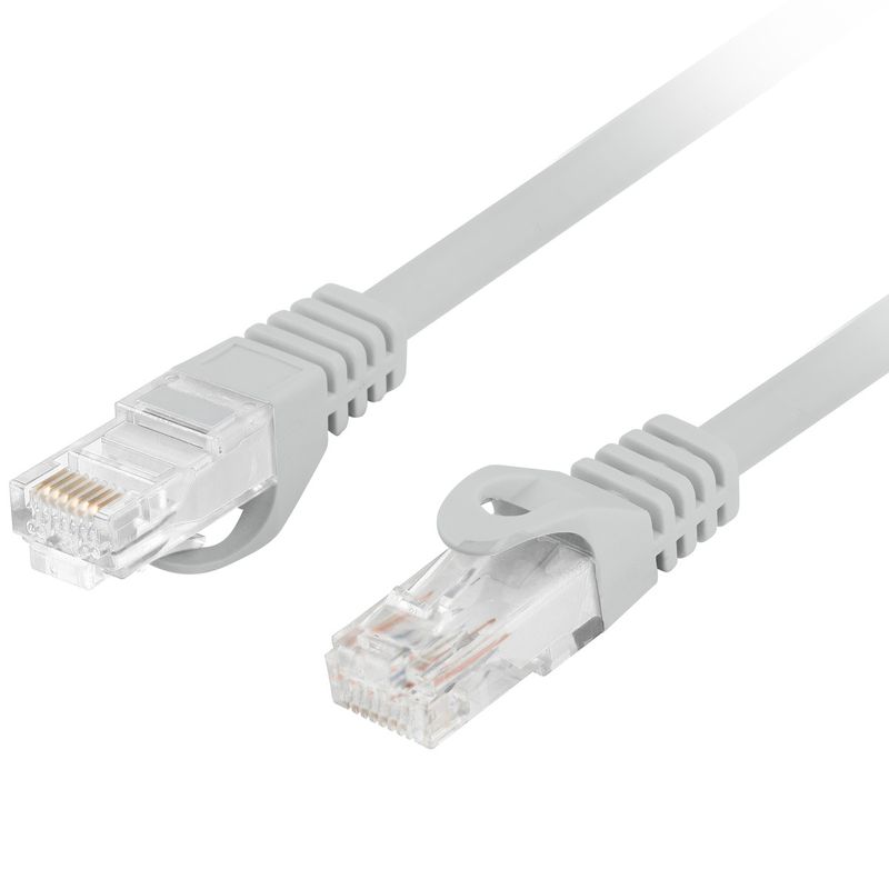 Cable de red ethernet Cat. 6 UTP de 3 m de color gris PCU6-10CU-0300-S - RJ18500 - 01