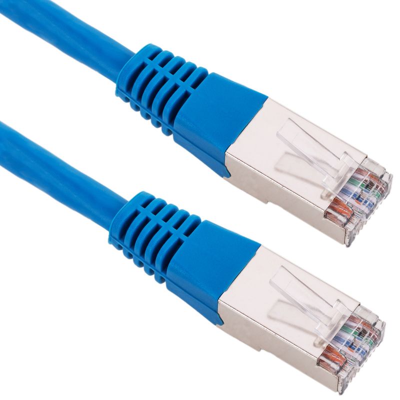 Cable de red ethernet Cat. 6 FTP de 5 m de color azul - RU01700 - 01