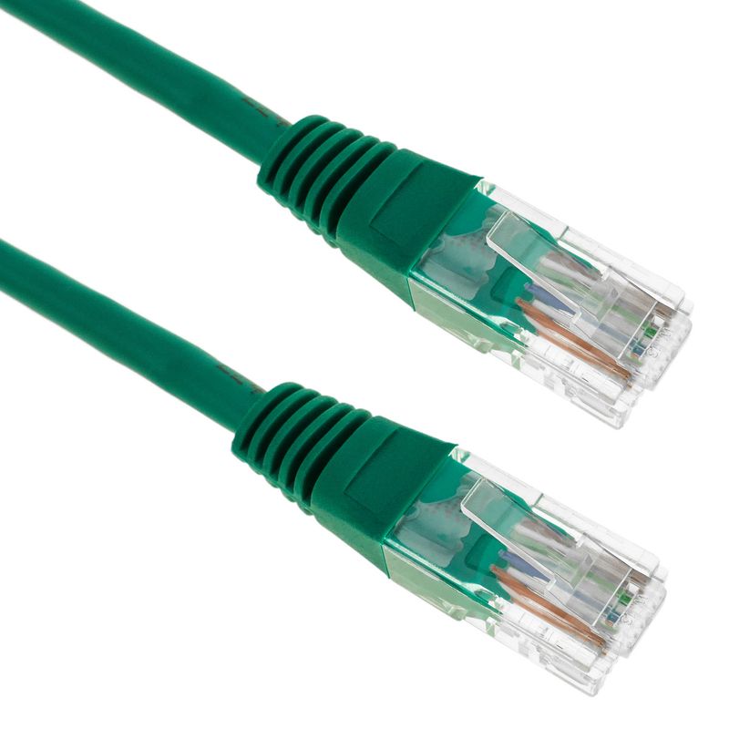 Cable de red ethernet Cat. 5e UTP de 3 m de color verde - RL02500 - 01