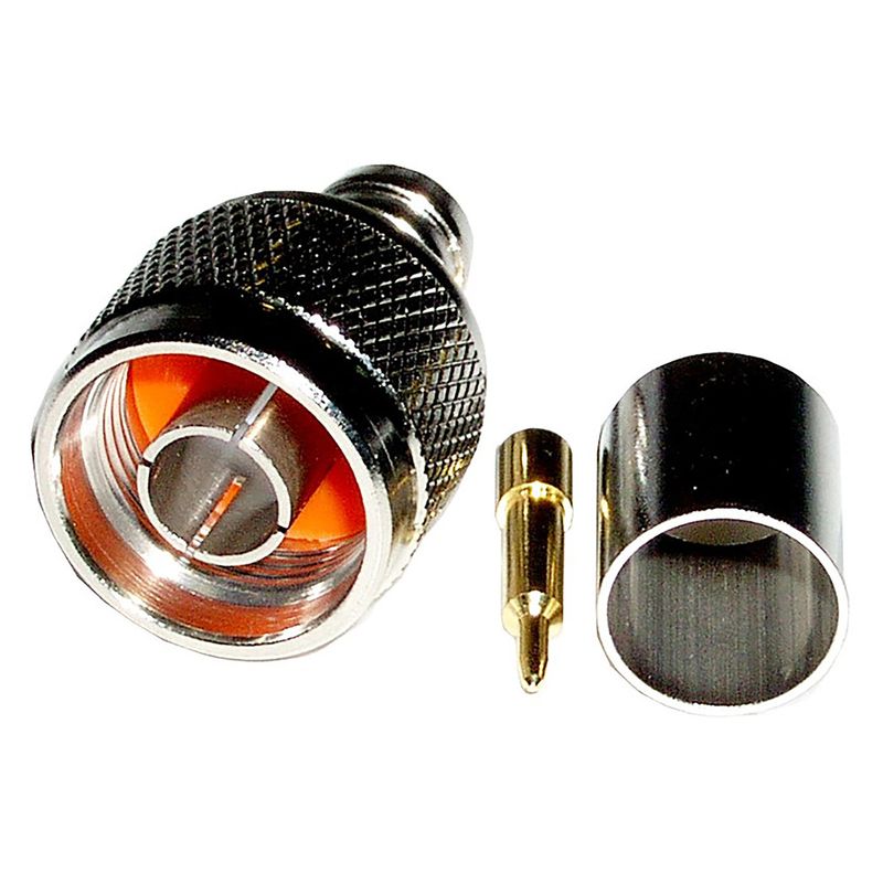 Conector Crimpable HDF-400 (N-Macho Aéreo) - RG02100 - 01