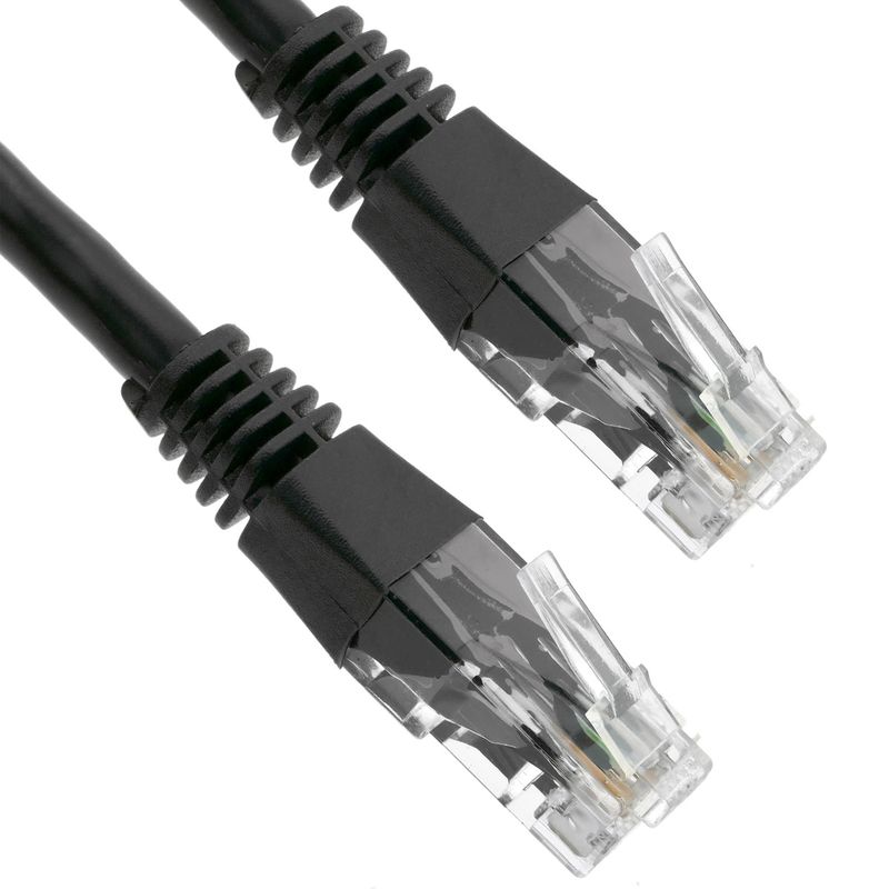 Cable de red ethernet Cat. 6 UTP de 10 m de color negro - RJ04800 - 01